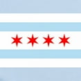 thumbnail image 2 of CafePress - Chicago Flag Body Suit - Baby Light Bodysuit, Size Newborn - 24 Months, 2 of 4