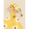 thumbnail image 6 of Bagilaanoe Toddler Baby Girl Summer Jumpsuit Shorts Sleeveless Daisy Romper Overalls 6M 12M 18M 24M 3T 4T Kids Short Pants Summer Clothes, 6 of 7