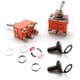 thumbnail image 1 of 2 uds interruptor basculante 15A 250Vac encendido/apagado/encendido 3 posiciones 6 pines interruptor de palanca de Metal para luz del tablero del coche, 1 of 5