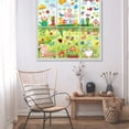thumbnail image 5 of Kids Stickers,Spring Electrostatic Window Sticker Window Glass Door Dwarf Flower Butterfly Decorative Sticker, 5 of 7