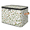 Multicolor 1, variant on CURLYOOT Rustic Plant Grey Flower Storage Bins with Lid, Decorative Fabric Closet Boxes with Lids, Foldable Storage Baskets Shelves Container Organizers for Bedroom, Living Room, Dorm