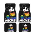 thumbnail image 1 of Cartoon Mickey Mouse And Minnie Mouse Car Floor Mats Universal Floor Mats for Cars Front Rear Car Foot Mats Cute Anime Pattern Car Accessories for Trucks, 1 of 5
