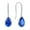 09-sapphire-Sept, variant on VESITIM 8X12mm Solitaire Teardrop Hook Sterling Silver Solitaire May Birthstone Created Emerald Dangle Drop Earring for Women Jewelry Gift