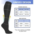 thumbnail image 4 of 4 Pares Medias de Compresión 15-20 mmHg para Mujer y Hombre | Medias Deportivas para Running, Enfermeras, Circulación Sanguínea y Venas Varicosas, 4 of 5