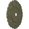 thumbnail image 3 of 32 1/4"OD x 3 5/8"ID x 1 1/8"P Angel Ceiling Medallion (Fits Canopies up to 15 3/4"), Hand-Painted Painted Turtle, 3 of 7