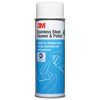 Stainless Steel Cleaner and Polish Lime Scent, Foam, 21 oz Aerosol Spray, 12/Carton