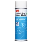 Stainless Steel Cleaner and Polish Lime Scent, Foam, 21 oz Aerosol Spray, 12/Carton