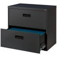 thumbnail image 2 of Pemberly Row 2 Drawers Lateral Gray Metal Filing Cabinet Pre-assembled, 2 of 3