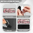 thumbnail image 4 of Yuyamidu Pink Rose RV Step Covers 4 Pack RV Step Carpet Decorative Cover 19.5" x 7.5" RV Step Rug RV Stair Covers Non-Slip Camper Step Covers Keep RV Clean, 4 of 7