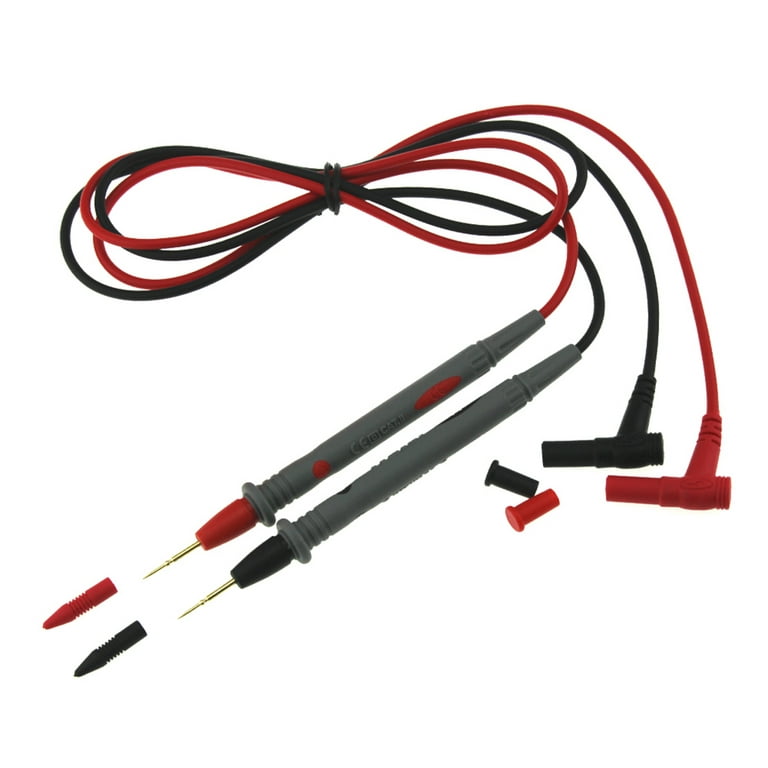 1 Pair Universal Probe Test Leads Pin For Digital Multimeter Needle Tip  Meter Multi Meter Tester Lead Probe Wire Pen Cable 20A