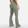 thumbnail image 5 of Kelon Yoga Pants, Women's Bootcut Yoga Pants Lounge Workout Pants with Pockets Stretch Casual Gym Yoga Pants, 3XL, 5 of 5