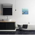 thumbnail image 2 of Stupell Industries Serene Rowboats Ocean Dock Painting Gallery Wrapped Canvas Print Wall Art, Design by Sally Swatland, 2 of 7