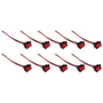 thumbnail image 3 of 10 Pcs Mini Rocker Switch 2Pin SPST Small Device ON/OFF Rocker Switch KCD1 Switch, 3 of 10