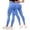 A3 Sky Blue, variant on BODOAO High Waist Leggings for Women Capri Secure Fit Breathable Stretchy Yoga Practice Tummy Control Resistance Band Booty Tights Tummy Firm Fit 3D Compression Lounge Blackish Green L