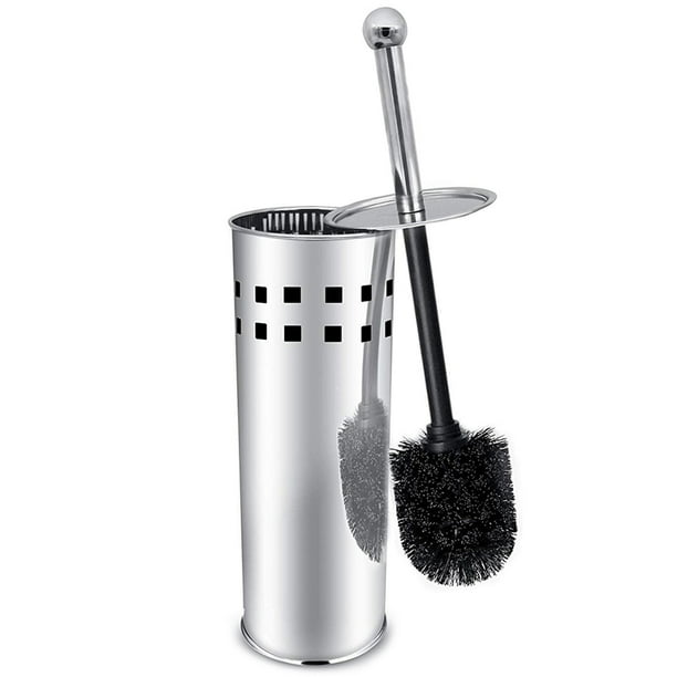 Toilet Brush and Holder 304 Bamboo Charcoal Stainless Steel