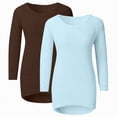 thumbnail image 4 of Towmus Women's Crewneck Plush Sweatshirts Loose Fit Pullover Tops for Women Long Sleeve Sweatshirt Oversized Warm Winter Soft Pullover S-5XL, 4 of 4