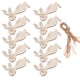 thumbnail image 4 of Adornos Colgantes De Madera Con Forma De Conejito, 10 Uds., Adornos Colgantes, Decoraciones De Pascua, 4 of 7