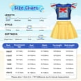thumbnail image 2 of Marendyee Girls Bikinis Two Piece Swimsuit Princess Bikini Set Toddle Kids Ruffles Bathing Suit Role Play Swimwear 140 cm 9-10 Years, 2 of 17