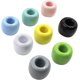 thumbnail image 5 of Dasunny - Juego de 8 soportes para cepillos de dientes, mini soportes de cerámica multicolor para cepillos de dientes de baño, 1,66" de alto x 1,2" de profundidad, 5 of 5