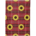 thumbnail image 2 of Sunflower Flowers Rectangle Tablecloth, Dust Proof Anti Wrinkle Wipeable Table Cloth Tabletop for of Dinner Kitchen Wedding Holiday Party 60"x90" Home Decor, 2 of 7