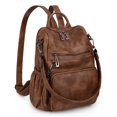 thumbnail image 1 of Mochila UTO de piel a la moda vegana para mujer, 28 x 8 x 30 cm, 1 of 8