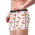 thumbnail image 3 of Wukai Dachshund Dog Puppy Print Men’s Underwear Breathable Boxer Briefs,&nbsp;Moisture Wicking & Breathable-Large, 3 of 7
