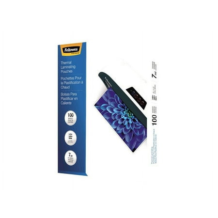 Fellowes 52041 lamnate 100pk 7mil letter size
