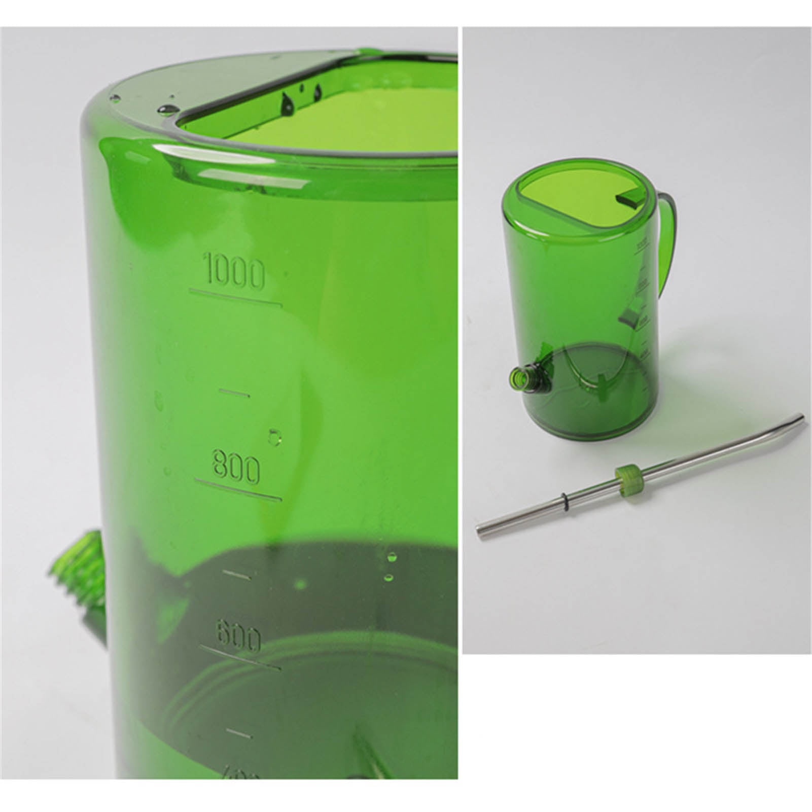 Arrosoir D'intérieur De 1 L Pour Plantes D'intérieur Avec Long Bec, En Polypropylène Entièrement Transparent, Petit Arrosoir Pour Plantes D'intérieur