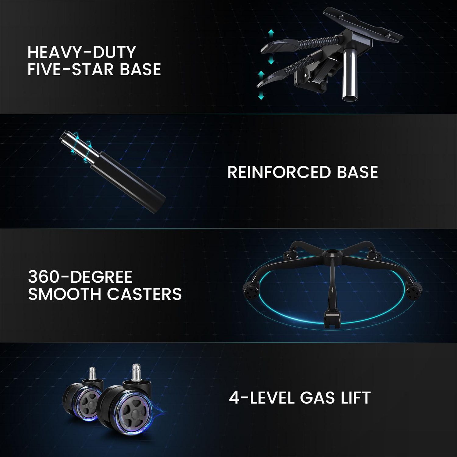 Chaise de Bureau et de Jeu GTRACING Starter Zone