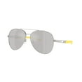 thumbnail image 5 of FERRARI SCUDERIA FZ5002D 107 6G Brushed Silver Mirror 60 mm Unisex Sunglasses, 5 of 6