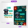 thumbnail image 2 of Labrador Retriever Dad Like a Regular Dad Only Cooler Happy Father's Day 5x7in Folded Greeting Card Lab Dog Lover Gifts Single Note Card with Envelope - 02007, 2 of 5