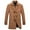 76#Brown, variant on Dwaogom Men's Classic Notched Collar Double Breasted Wool Blend Pea Coat