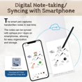thumbnail image 4 of Mini cuaderno Smart Pen Ophayapen + para Android e iOS, 4 of 9