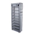 thumbnail image 2 of Ktaxon 10 Tier 9 Grid Shoe Rack Shelf Storage Closet Boot Organizer Cabinet Portable, 2 of 8
