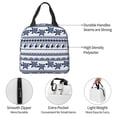 thumbnail image 4 of Disketp Sea Underwater Turtles for Insulated Lunch Bag for Women and Men, Perfect for Work, Hiking, Picnic, 4 of 8