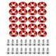 thumbnail image 1 of Perno de arandela de parachoques, 20 piezas Arandela de parachoques/guardabarros de aluminio Perno de arandela de guardabarros Arandela de parachoques de aluminio Instalación sin esfuerzo, 1 of 8