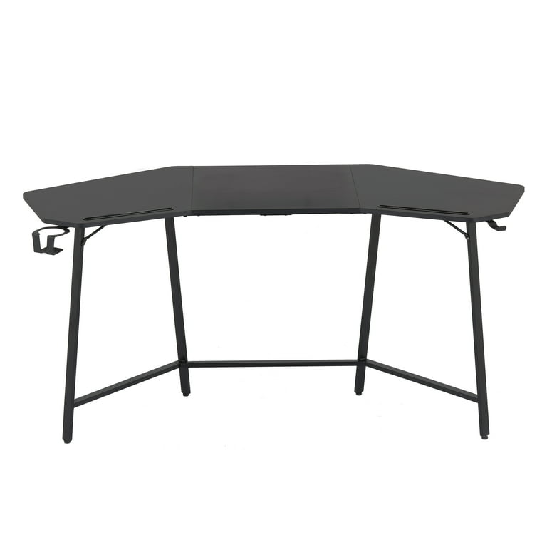 Techni Sport TS98D Gaming Desk with Shelf & Accessory Holders