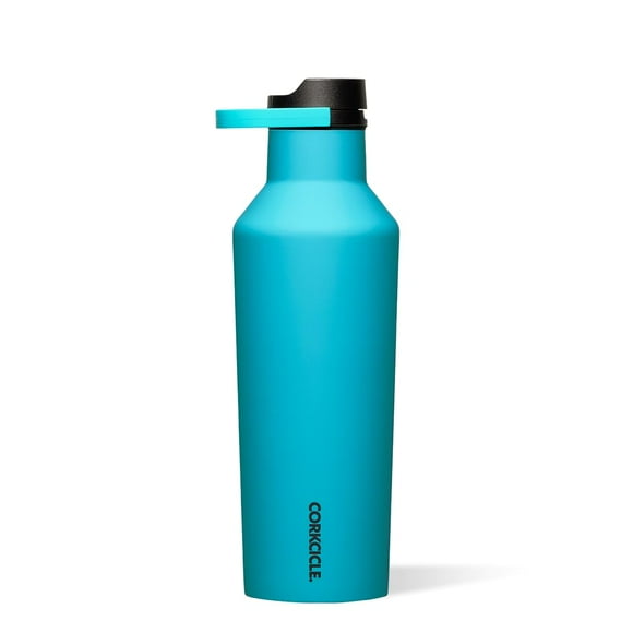 Botella de agua Corkcicle Sport Canteen con aislamiento de 950 ml, color azul Capri