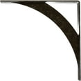 thumbnail image 4 of Ekena Millwork 2"W x 16"D x 16"H Legacy Steel Bracket, Antiqued Warm Silver, 4 of 13