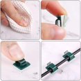 thumbnail image 3 of 100pcs Outdoor Cable Clips With Adhesive Tape Self Adhesive Cable Clips Decoration Light Clips Cable Holder Clip, 3 of 5