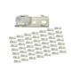thumbnail image 4 of Riel de cortina recto o curvo para techo, 50 unidades Crema blanca, 4 of 9