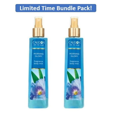 (2 Pack) Calgon Calgon Take Me Away Morning Glory Body Mist for Women 8 (Best Woman's Body In The World)