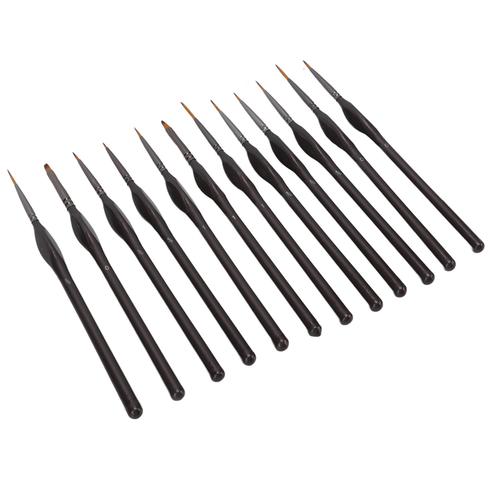 Paintbrush Set, Nylon Wool High Capacity Absorption Detail Paint