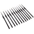 thumbnail image 1 of Detail Paint Brushes, Easy Cleaning Moderate Elasticity Nylon Wool Paintbrush Set  for Detailing for Drawing, 1 of 8