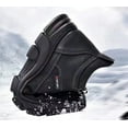 thumbnail image 5 of Men's Winter Waterproof Hiking Snow Boots,Comfort Thick Warm Wool Lined Non-Slip Outdoor Travel Ankle Booties Sneakers, 5 of 5