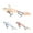 Golden&Rose Gold&Silver, variant on Pack of 3 14/20g New Design 3D Eyes Metal Vib Blade Lure Sinking Vibration Baits Artificial for Bass Pike Perch Fishing