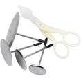 thumbnail image 2 of 4 Pcs Cake Flower Nail Flower Lifter Tools, Piping Flower Scissors Frosting Cake Flower Nails Set For Decorating Different Cakes Decorating Nails, 2 of 7