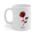 thumbnail image 3 of Birth Flower Mug, June, Rose, 3 of 4