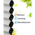 thumbnail image 5 of Chicology Cordless Top Down Bottom Up Blackout Cellular Shade Simply White 70.5 in. W x 48 in. L, 5 of 9