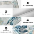 thumbnail image 6 of Teal Turtle Coastal Outdoor Rug for Patio/Deck/Porch, Non-Slip Large Area Rug 5 x 8 Ft, Summer Beach Coral Nautical Ocean Indoor Outdoor Rugs Washable Area Rugs, Reversible Camping Rug Carpet Runner, 6 of 8